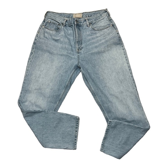 Everlane 90’s Cheeky Super High Rise Straight Leg Jean 32R Retro Butt Booster - Picture 3 of 13